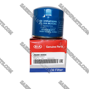 فیلتر روغن موتور فلزی اصلی شماره فنی 2630035504