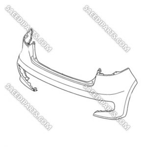 سپر عقب کیا ریو با کد فنی 866101W510