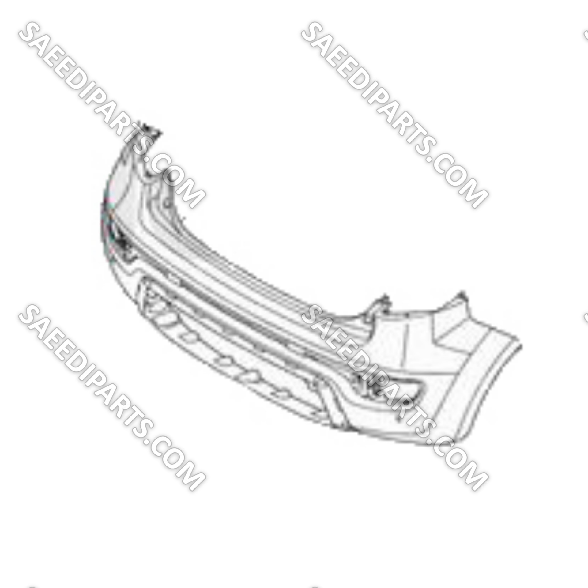 سپر عقب کیا سول با کد فنی 866112K510