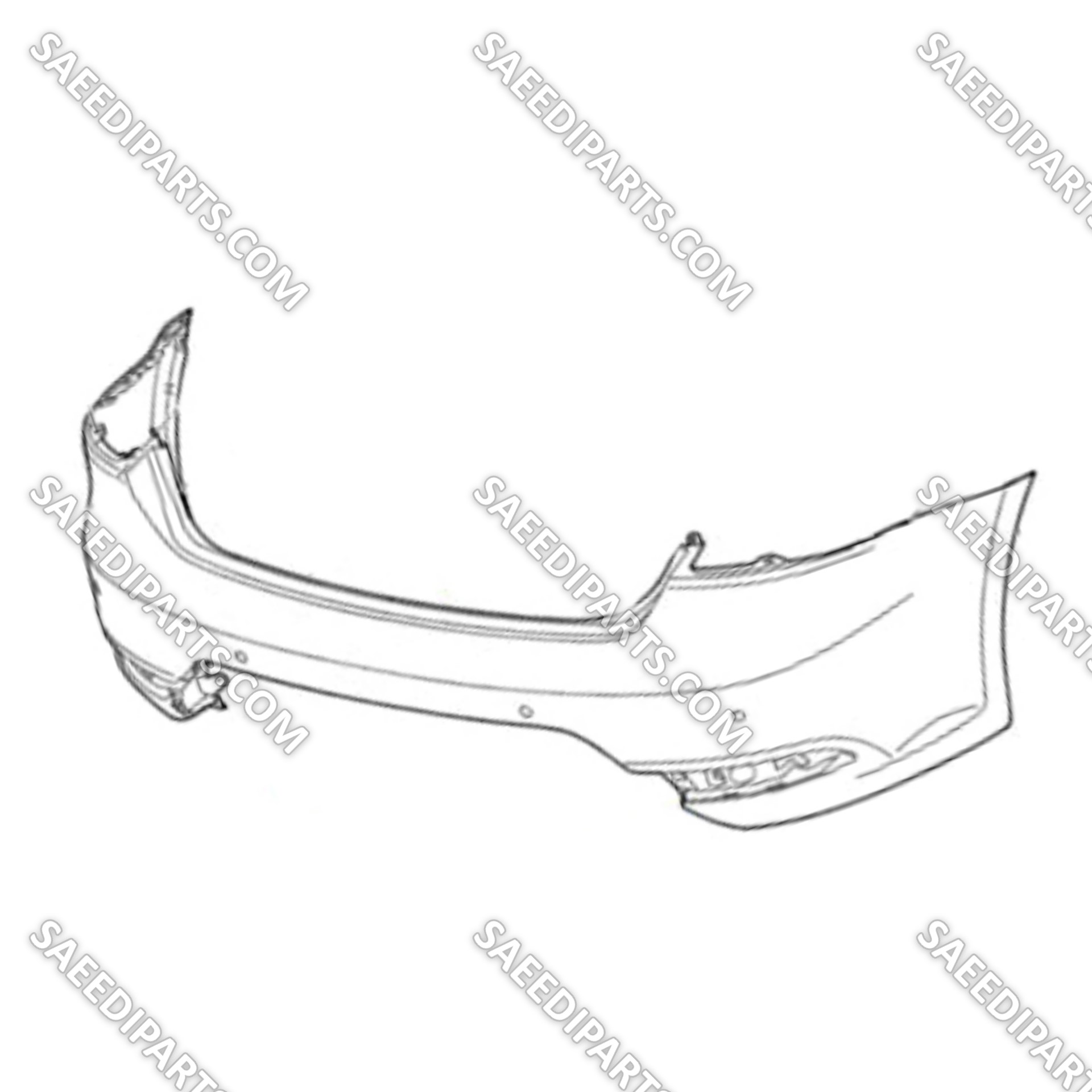 سپر عقب کیا سراتو کوپه YD