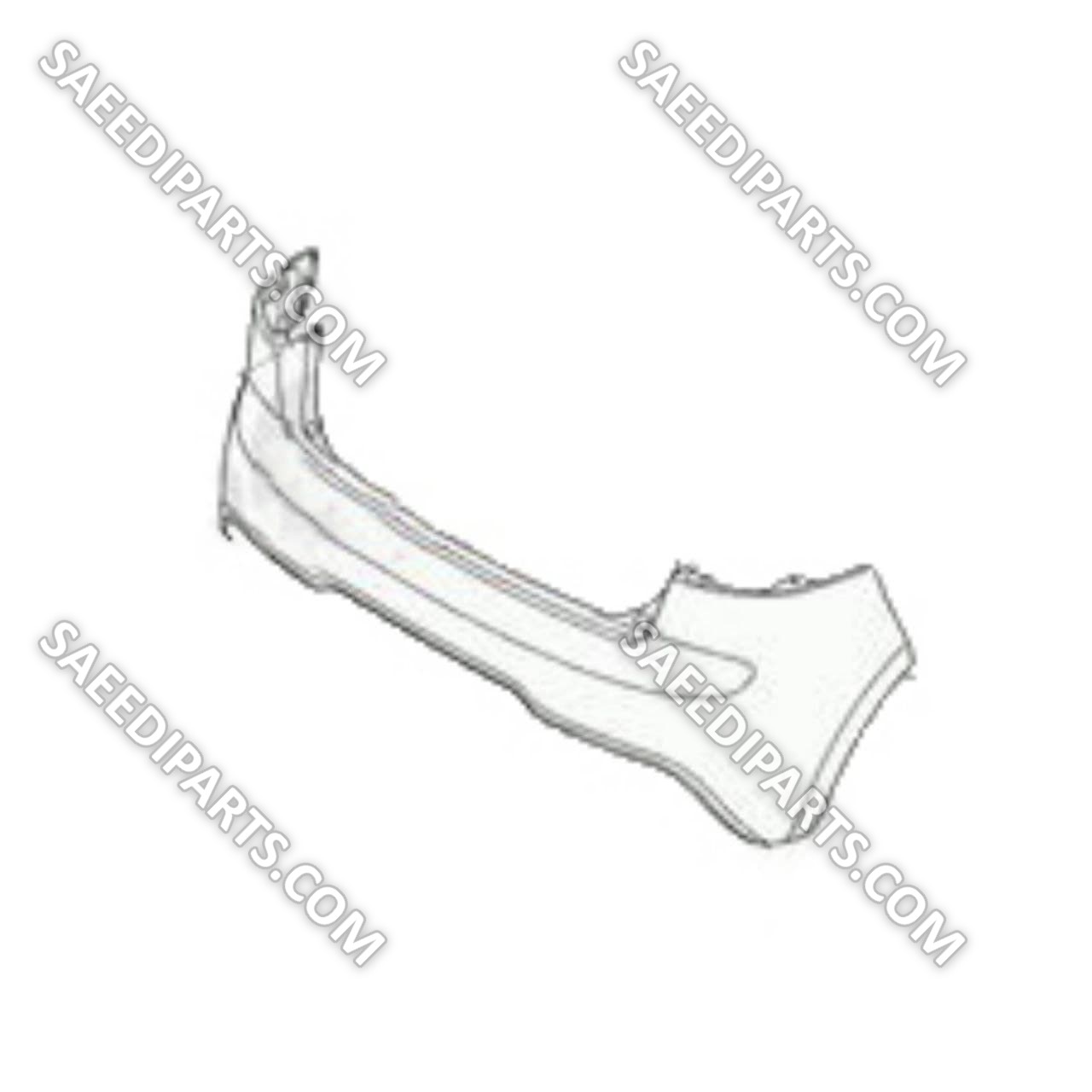 سپر عقب کیا ریو با کد فنی 866101W010