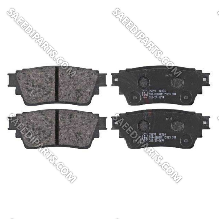 لنت ترمز عقب میتسوبیشی اوتلندر PHEV با شماره فنی 4605B989