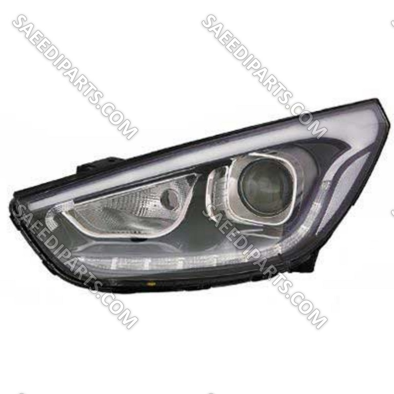 چراغ جلو چپ توسان LM با کد فنی 921012S620