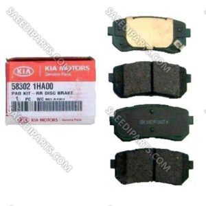 لنت ترمز عقب هیوندای i30 با شماره فنی 583021HA00