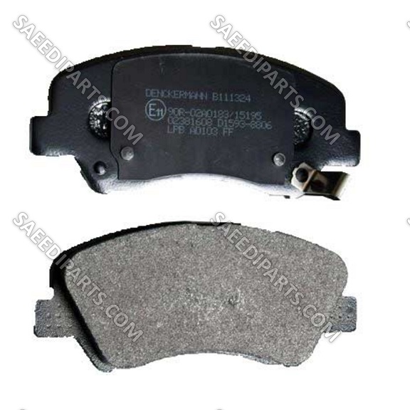 لنت ترمز جلو هیوندای اکسنت RB با شماره فنی 581011RA05