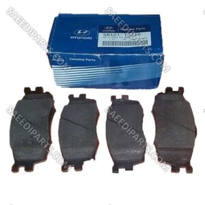 لنت ترمز جلو هیوندای i20 با شماره فنی 581011JA10