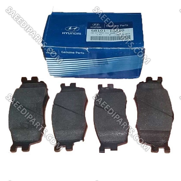 لنت ترمز جلو هیوندای i20 با شماره فنی 581011JA10