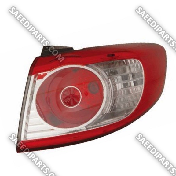 چراغ خطر عقب راست گلگیر سانتافه CM موتور 3500 با شماره فنی 924022B520