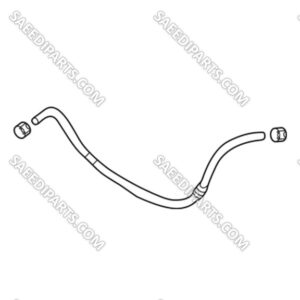 شلنگ خروجی خنک کن روغن سراتو YDM با شماره فنی 254203X600