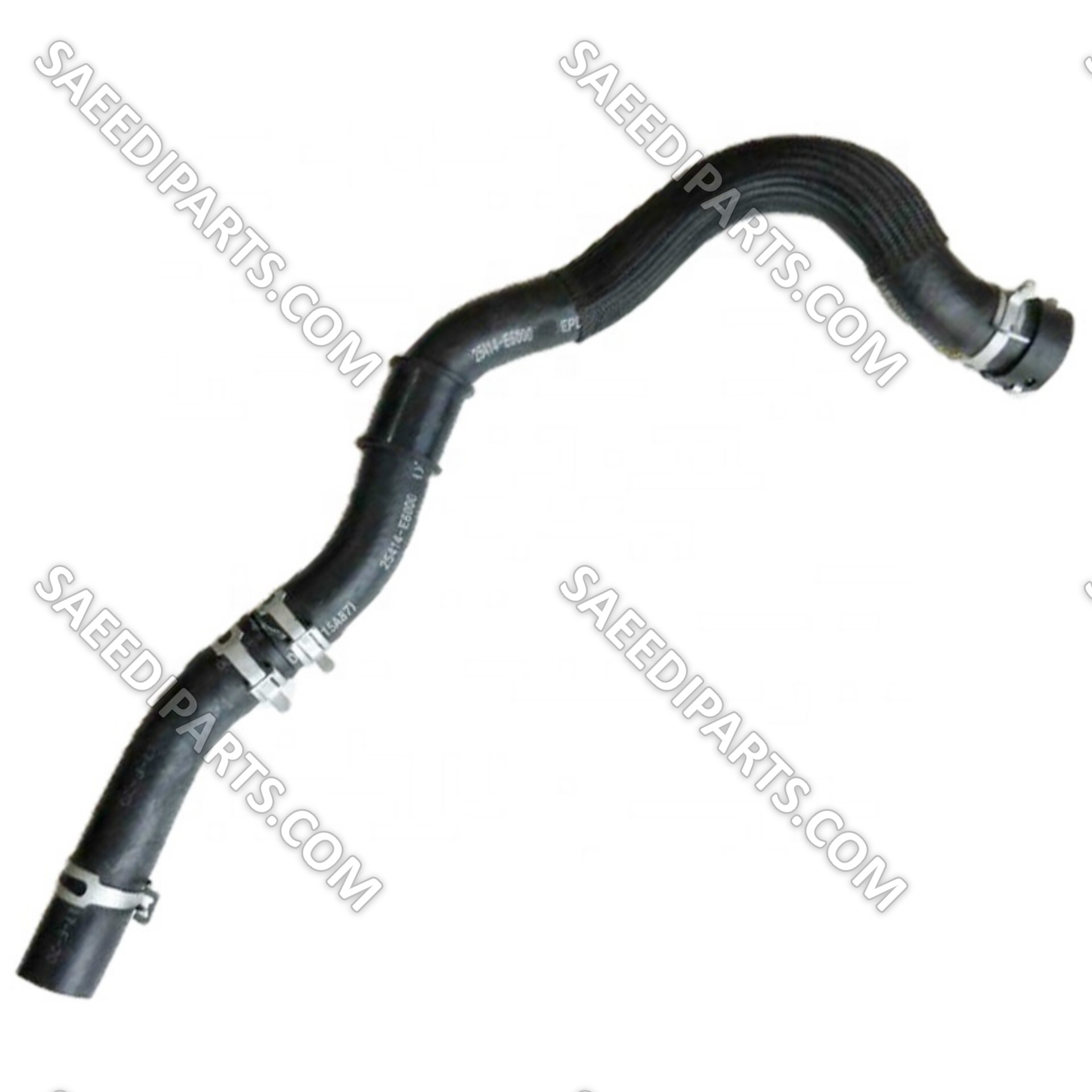 شلنگ بالا رادیاتور آب هیوندا سوناتا LF هیبرید 2018 با شماره فنی 25414E6000